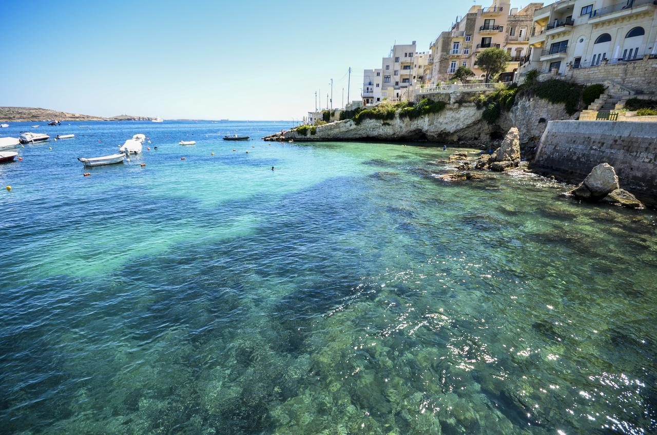 Seashells Apartments With Terrace, Just Off The Seafront In Bugibba - By Getawaysmalta Bahía de San Pablo Exterior foto
